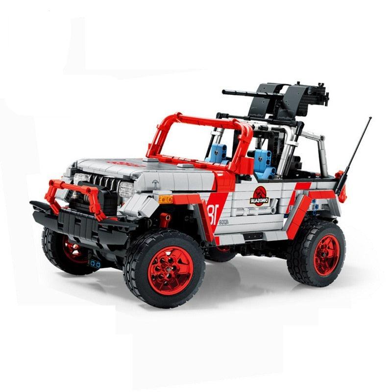 Jurassic Park Jeep 1614pcs