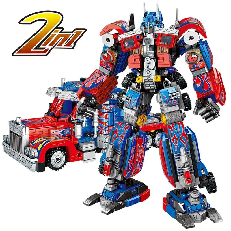 Transformer Optimus Prime Robot 813pcs