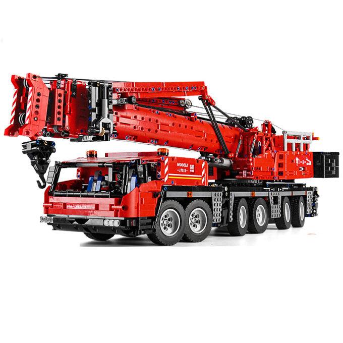 Mobile crane with remote control s set, compatible with Lego