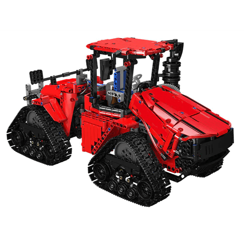 Pneumatic Crawler Tractor - Building Blocks Set | Turbo Moc