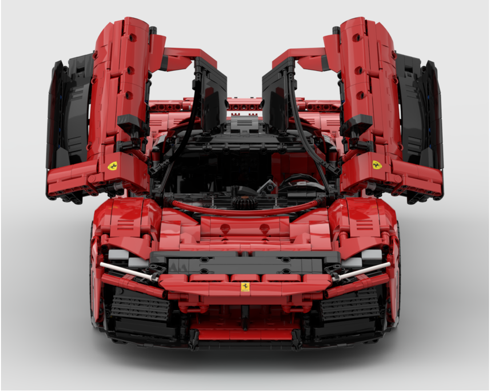 Ferrari F80 5117pcs-Turbo Moc