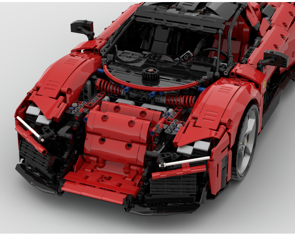 Ferrari F80 5117pcs-Turbo Moc