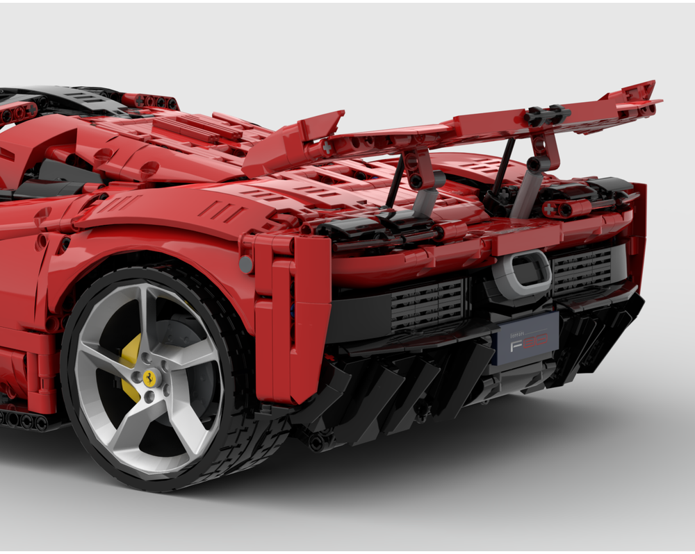 Ferrari F80 5117pcs-Turbo Moc