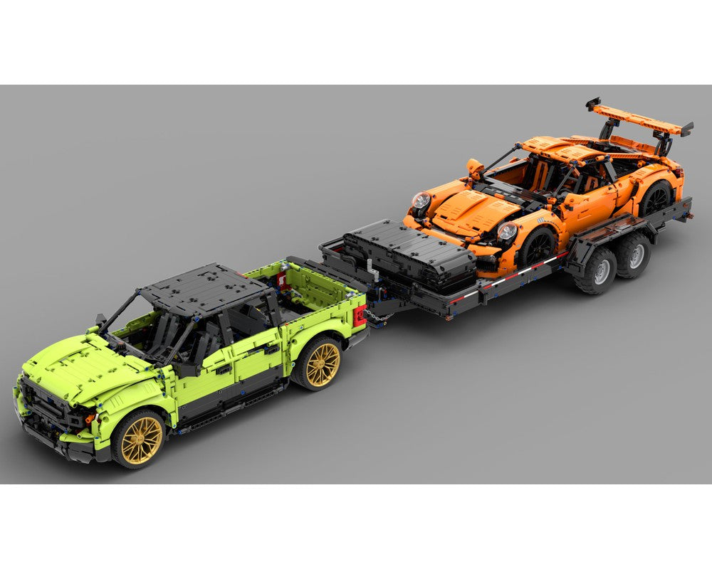 Ford Raptor F-150 R 1:8 | 2742pcs-Building Blocks set -Turbo Moc