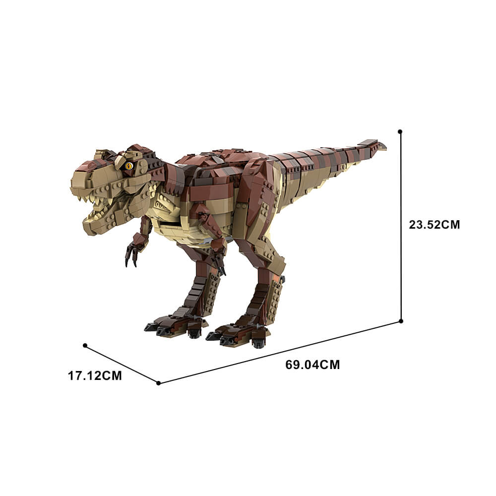 75936 T. Rex Replacement Alternative MOC 1508pcs