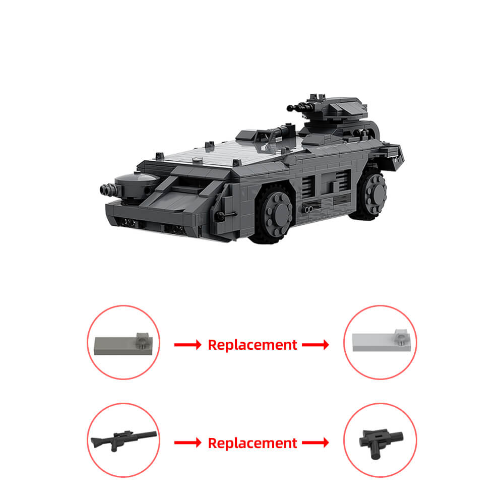 Aliens M577 APC MOC 776pcs