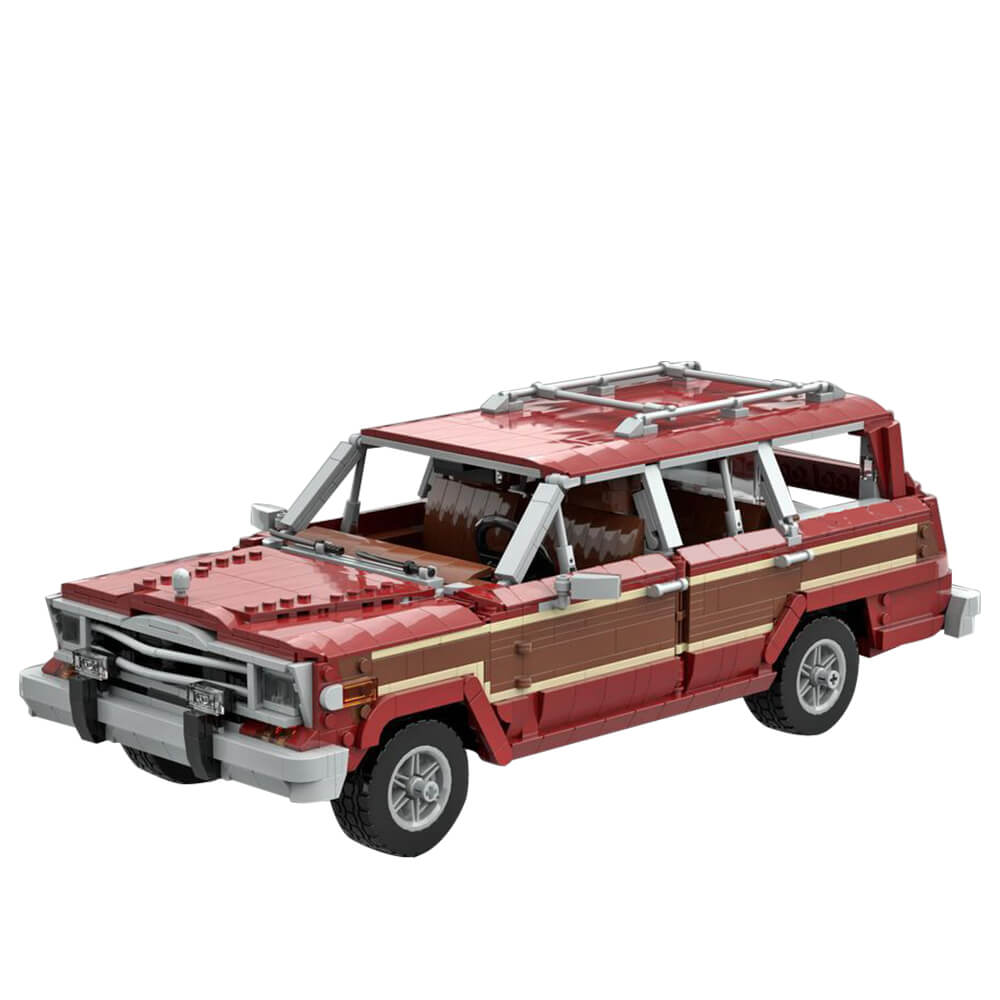 Jeeep Grand Wagoneer - Skyler White's car [Breaking Bad] MOC 1847pcs - Building blocks set - Turbo Moc