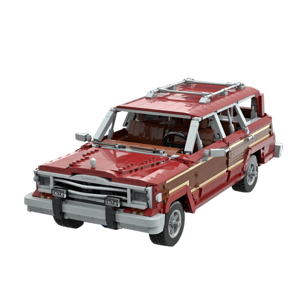 Jeeep Grand Wagoneer - Skyler White's car [Breaking Bad] MOC 1847pcs