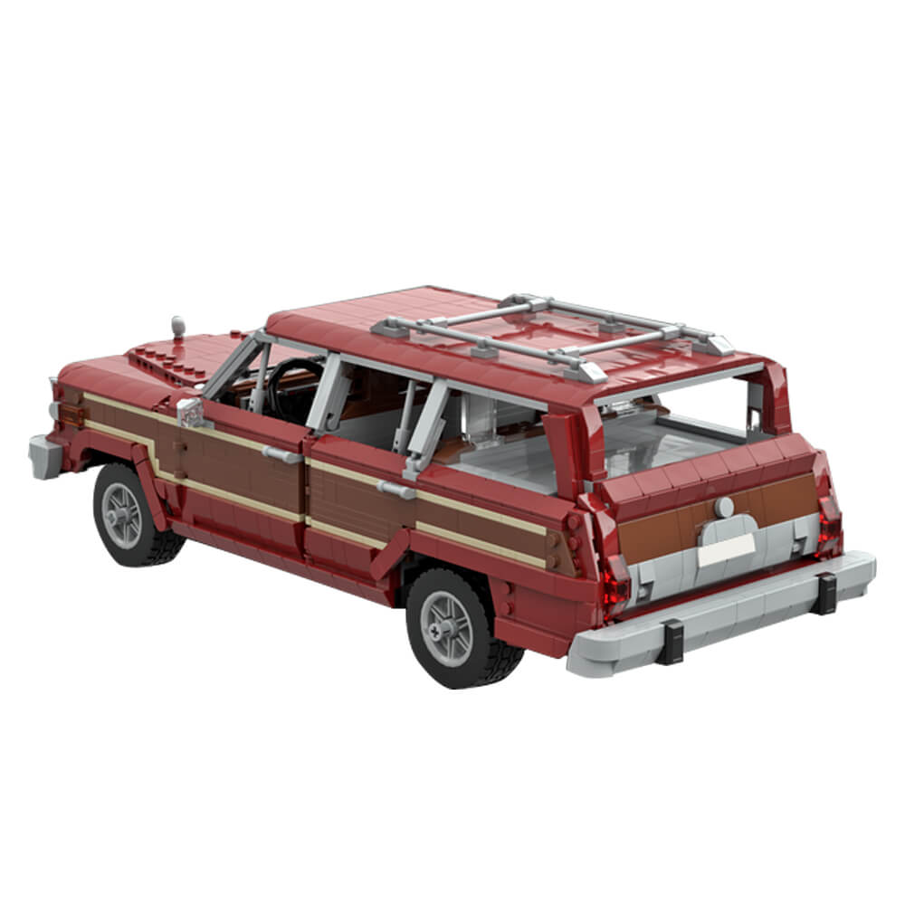 Jeeep Grand Wagoneer - Skyler White's car [Breaking Bad] MOC 1847pcs