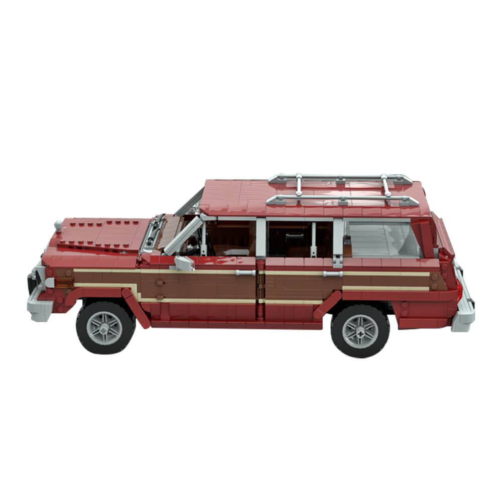 Jeeep Grand Wagoneer - Skyler White's car [Breaking Bad] MOC 1847pcs