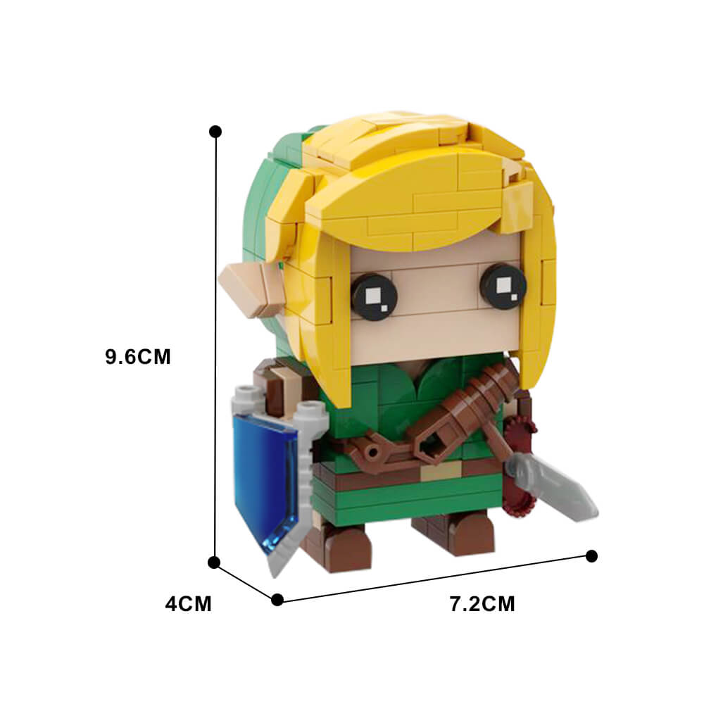 Link Brickhead MOC 187pcs