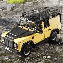 Land Rover Defender 110 Trophy s set, compatible with Lego