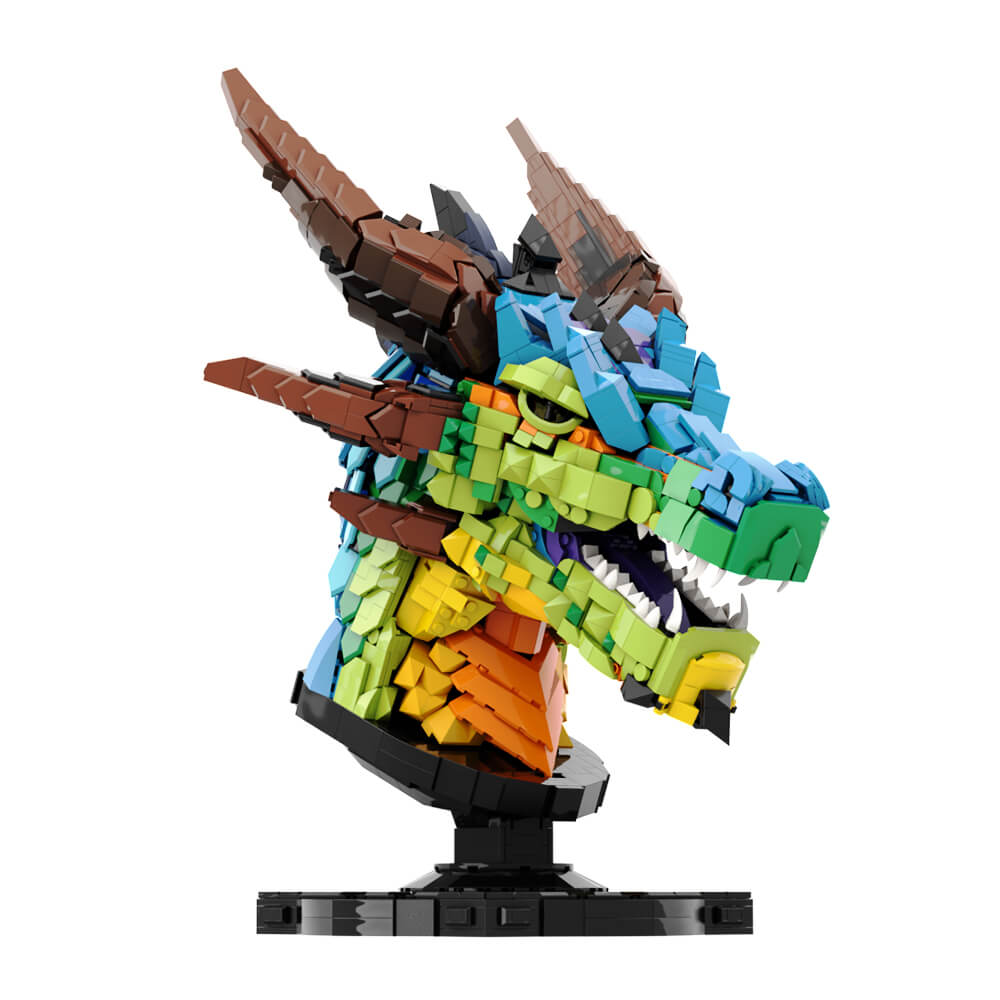 Dragon Head MOC 2624pcs - Building blocks set - Turbo Moc