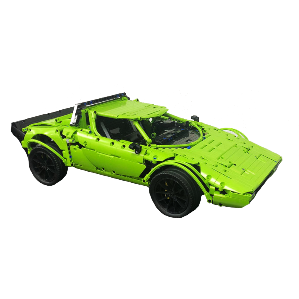 Lancia Stratos Stradale HF | s set, compatible with Lego