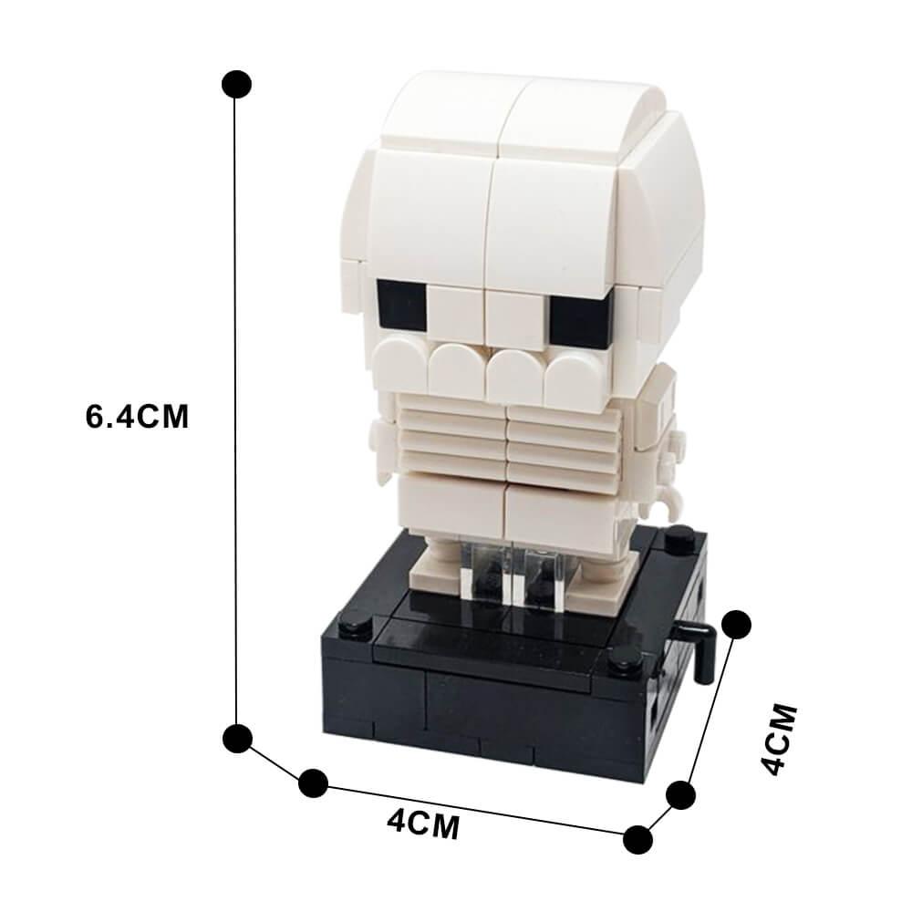 Anatomy of a BrickHead MOC 149pcs