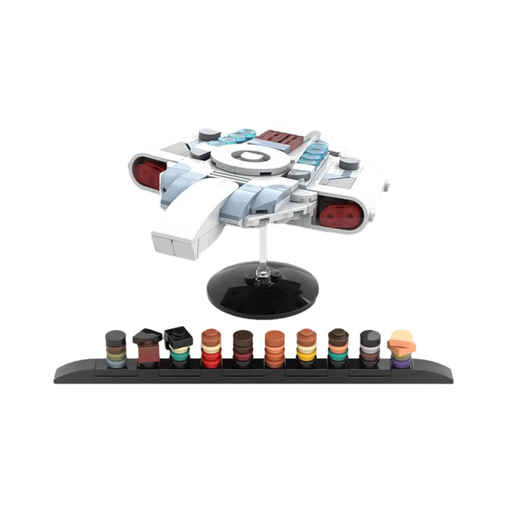 Star Trek: Deep Space Nine (Ds9) — US's Defiant MOC 240pcs - Building blocks set - Turbo Moc