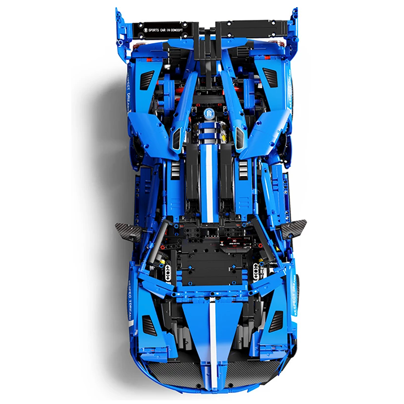 Ford GT40 Heritage s set, compatible with Lego