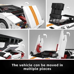 Lamborghini Countach s set, compatible with Lego