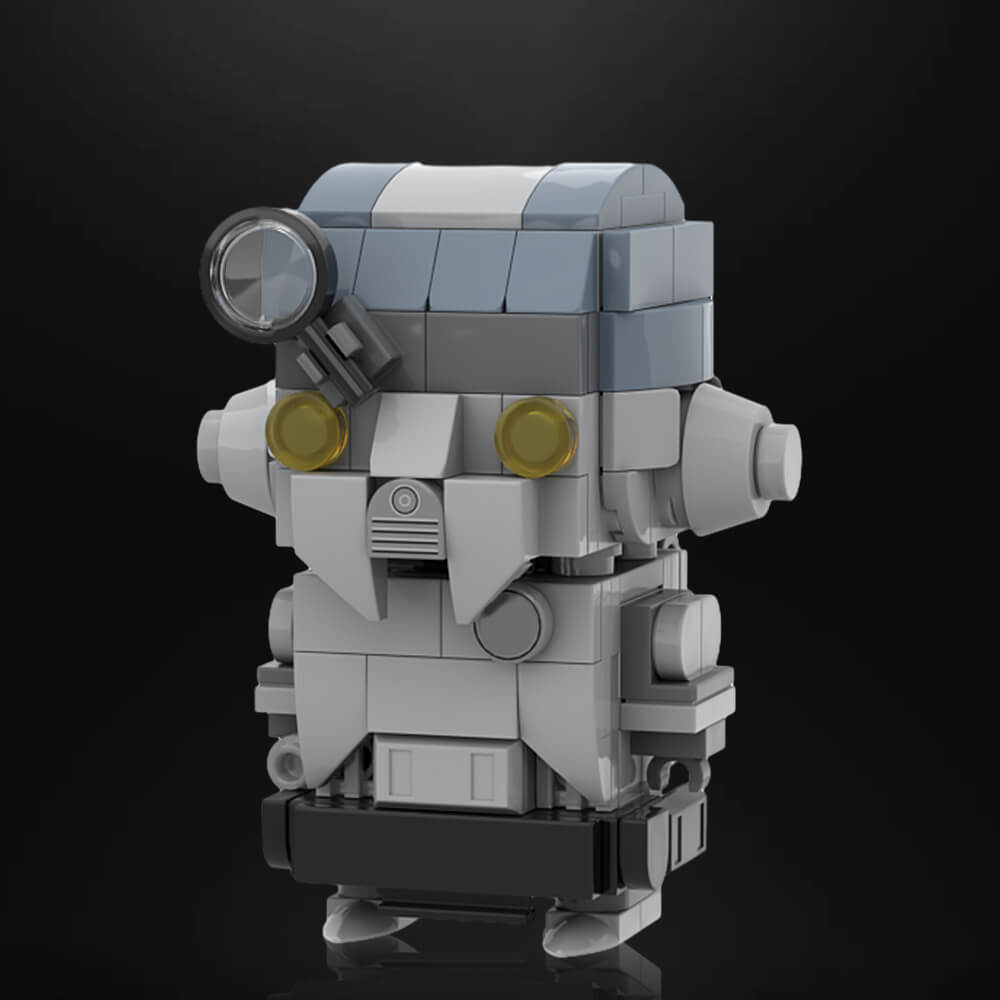 Professor Huyang Brickheadz Space War MOC 168pcs