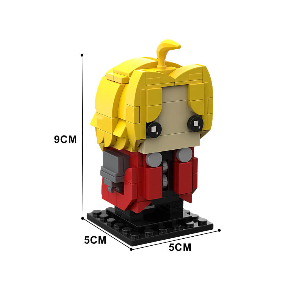 Fullmetal Alchemist: Edward 'ED' Elric Brickheadz MOC 185pcs