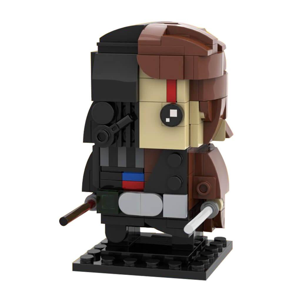 Vader / Anakin Skywalker Brickheadz Space War MOC 191pcs - Building blocks set - Turbo Moc