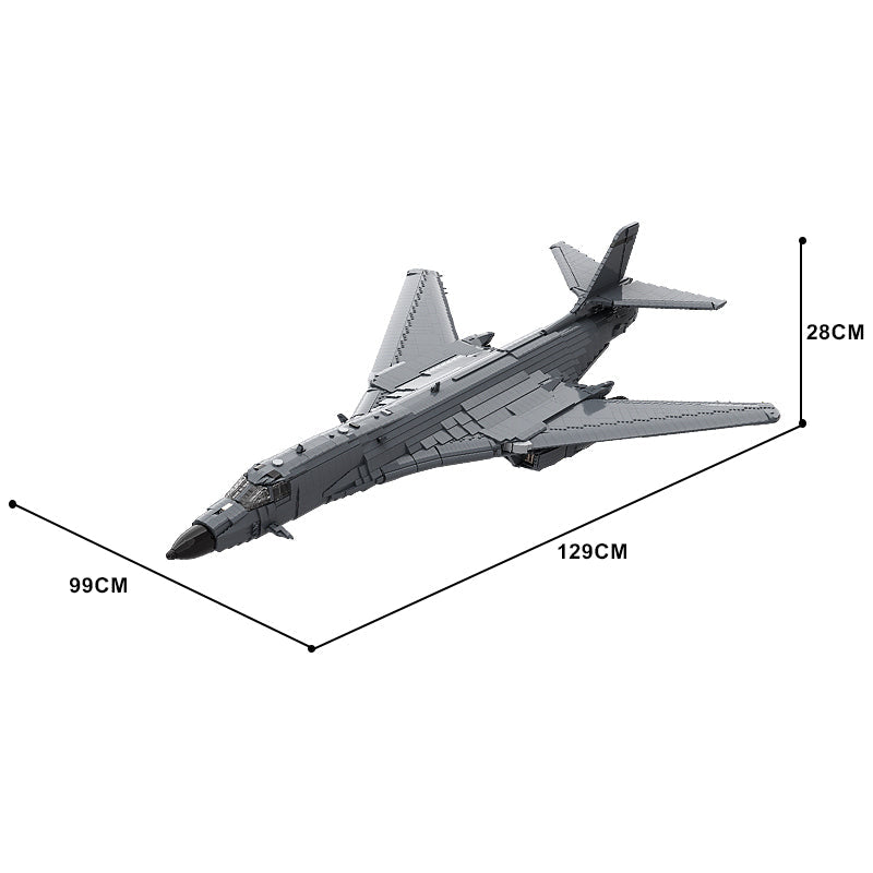 129cm Rockwell B-1 Lancer 8355pcs - Building Blocks set - Turbo Moc