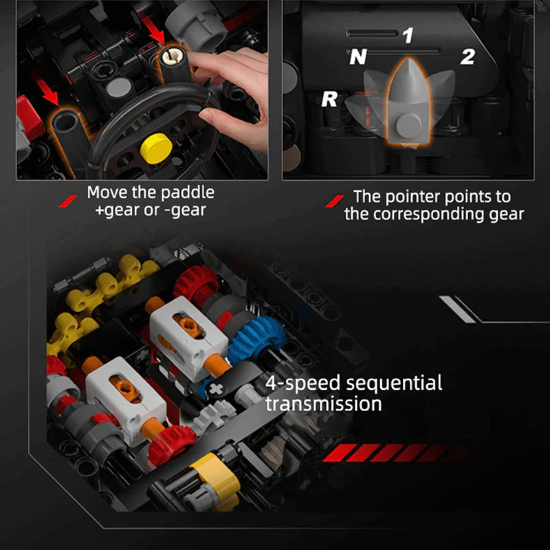 Ferrari Laferrari 4738pcs