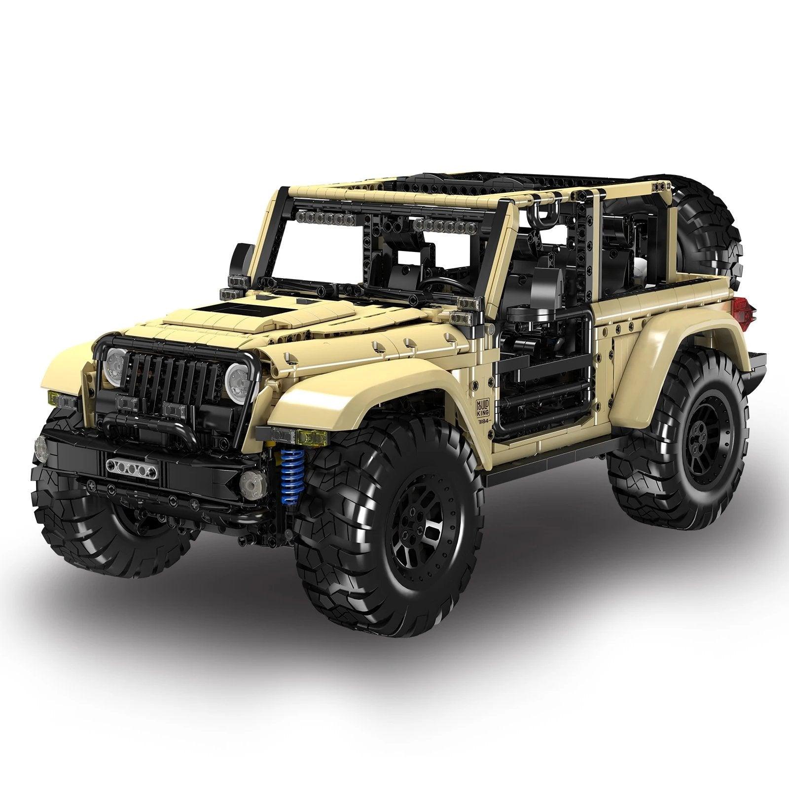 Jeep Wrangler Sport Mojave s set, compatible with Lego