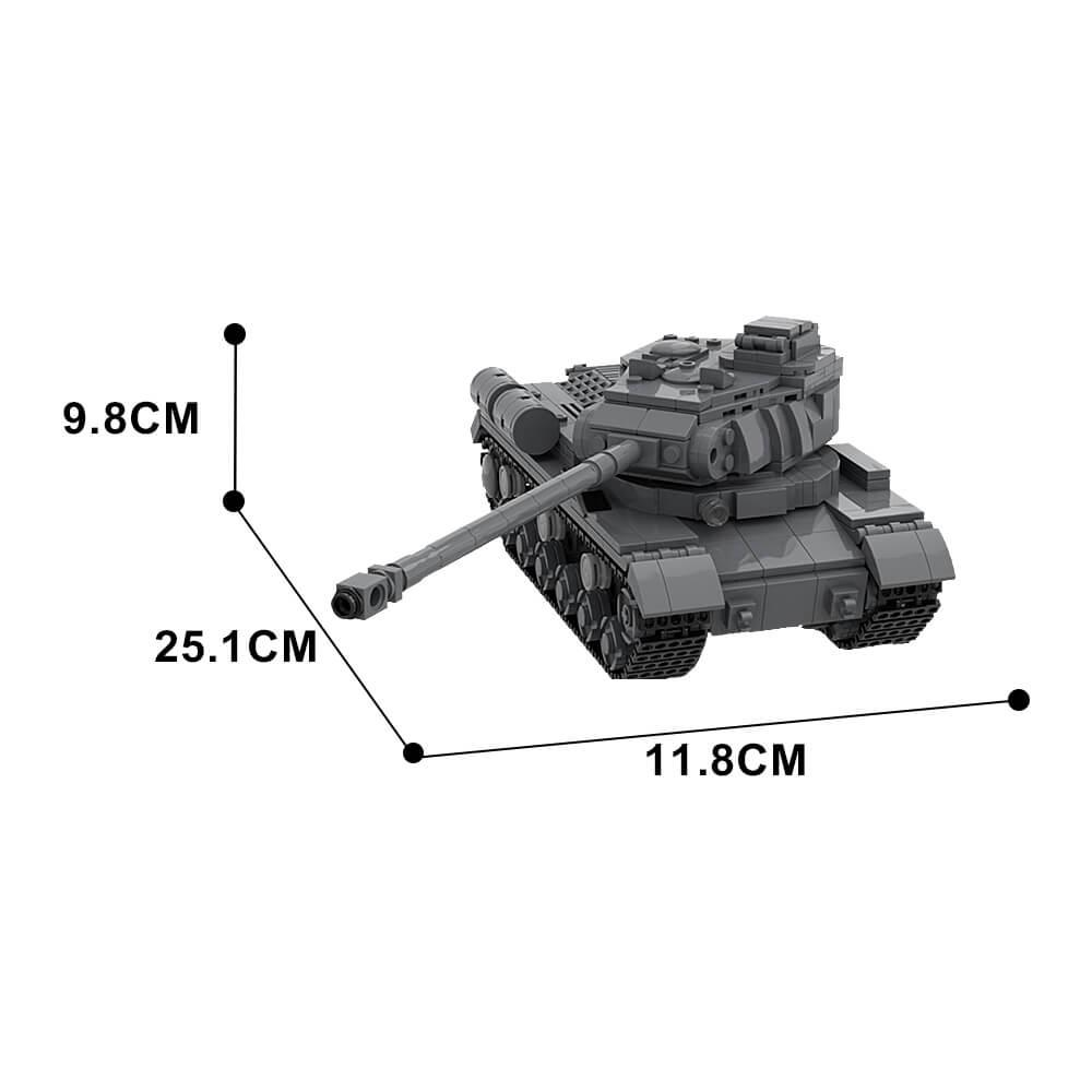 IS-2 Heavy Tank MOC 850pcs