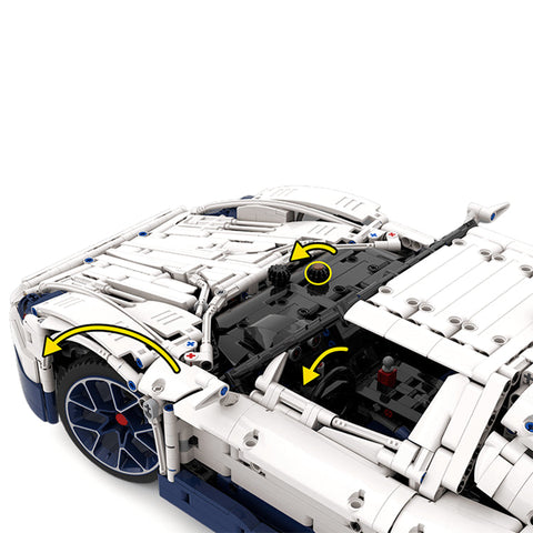Maserati MC12 M144S | s set, compatible with Lego