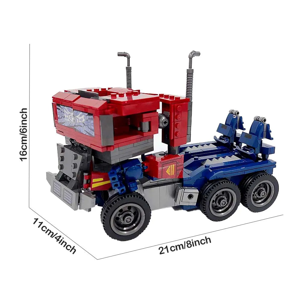 Movie Ideas Transform Optimus Prime Robot Bricks Toy - Building Blocks set compatible Lego - Turbo Moc