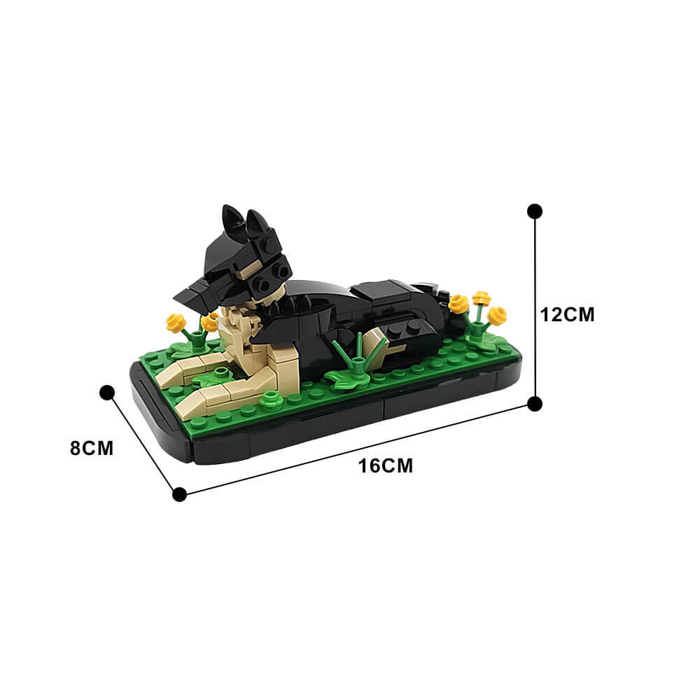 Sasha (German Shepherd) MOC 151pcs