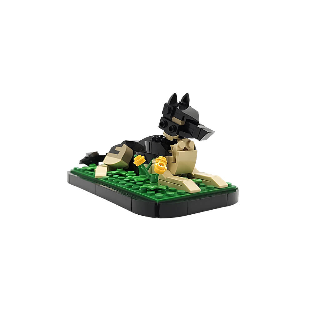 Sasha (German Shepherd) MOC 151pcs