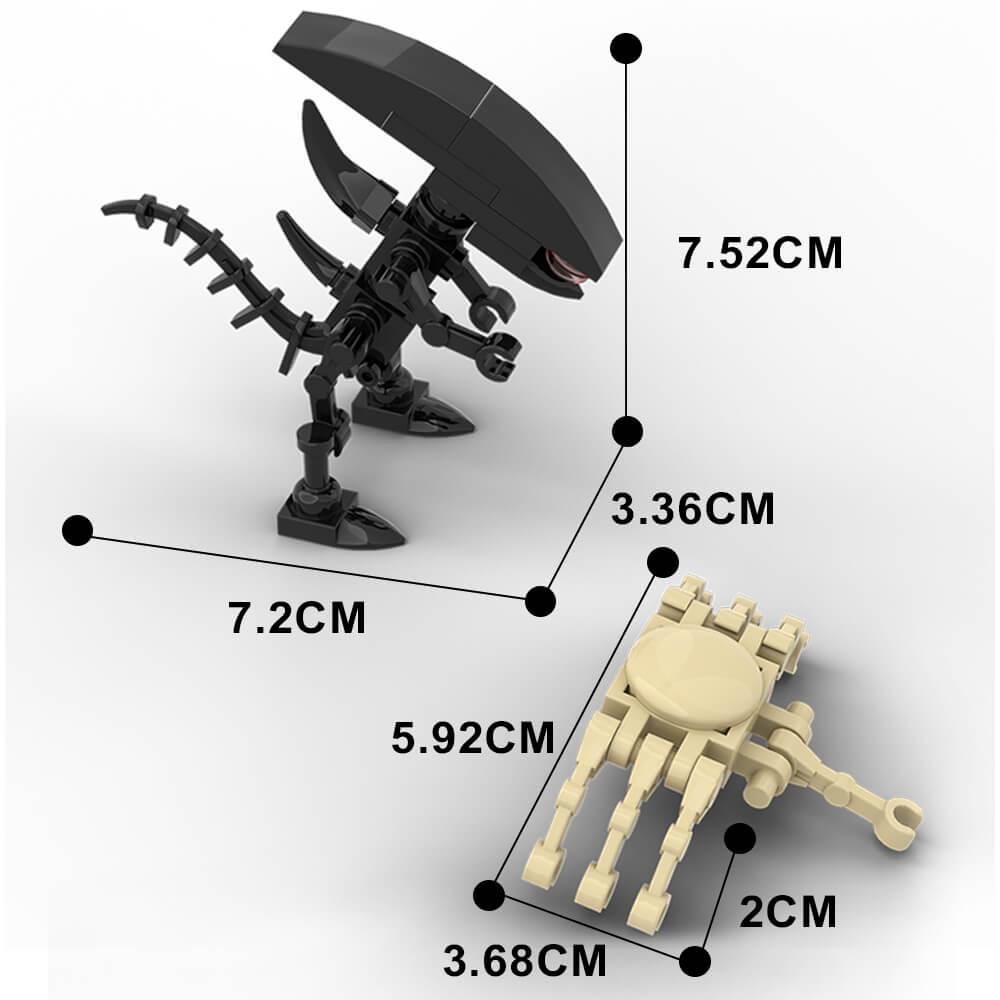 Alien and Face Hugger MOC 36pcs