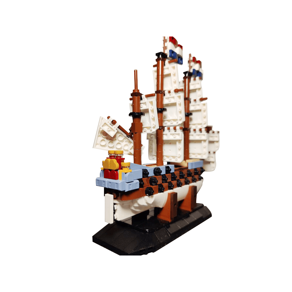 Model Ship Of The Zeven Provinciën MOC 542pcs