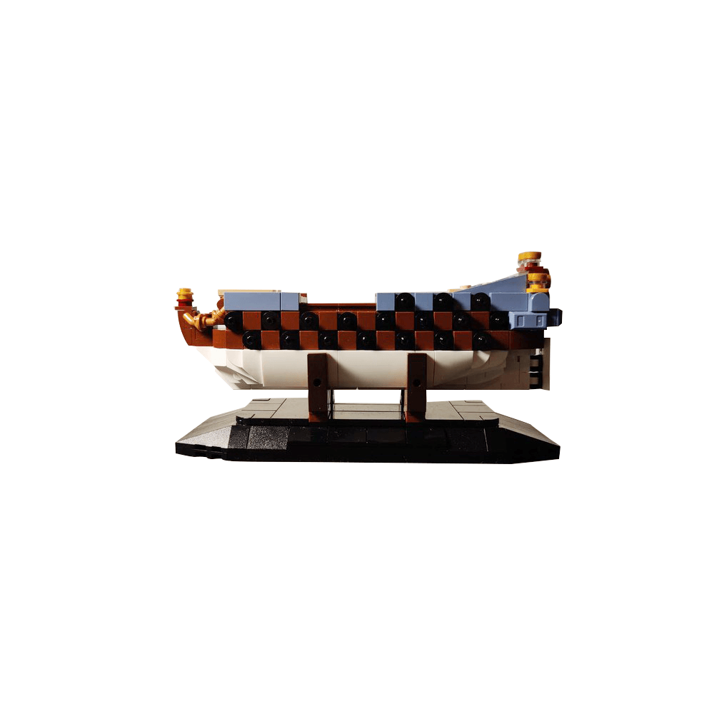 Model Ship Of The Zeven Provinciën MOC 542pcs