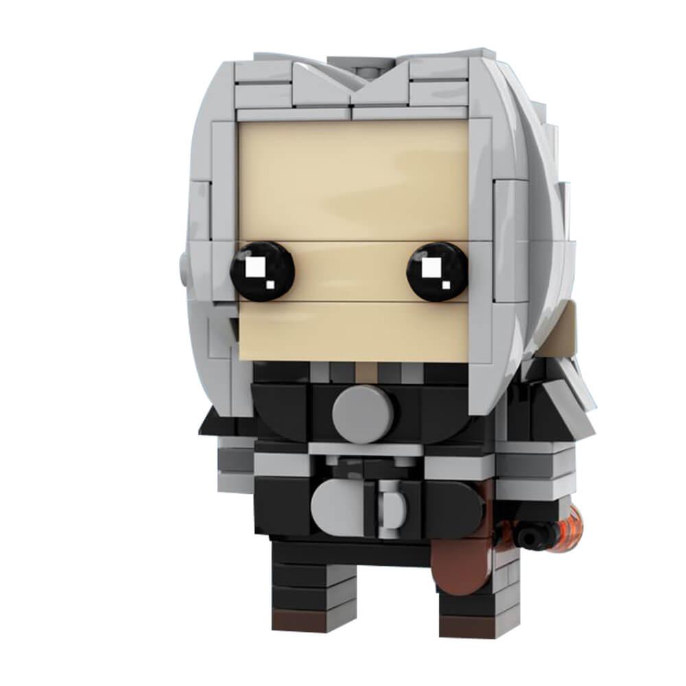 Geralt of Rivia Brickheadz MOC 218pcs - Building blocks set - Turbo Moc