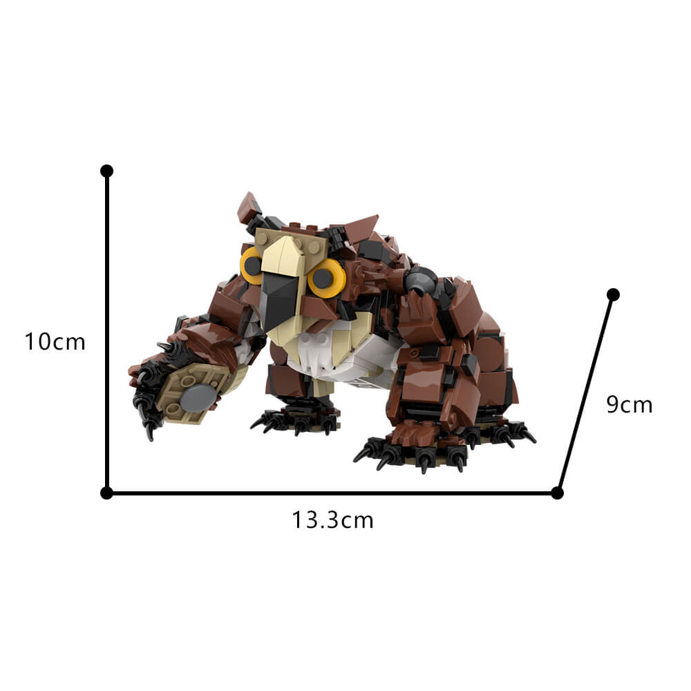 The Grand Owlbear MOC 637pcs