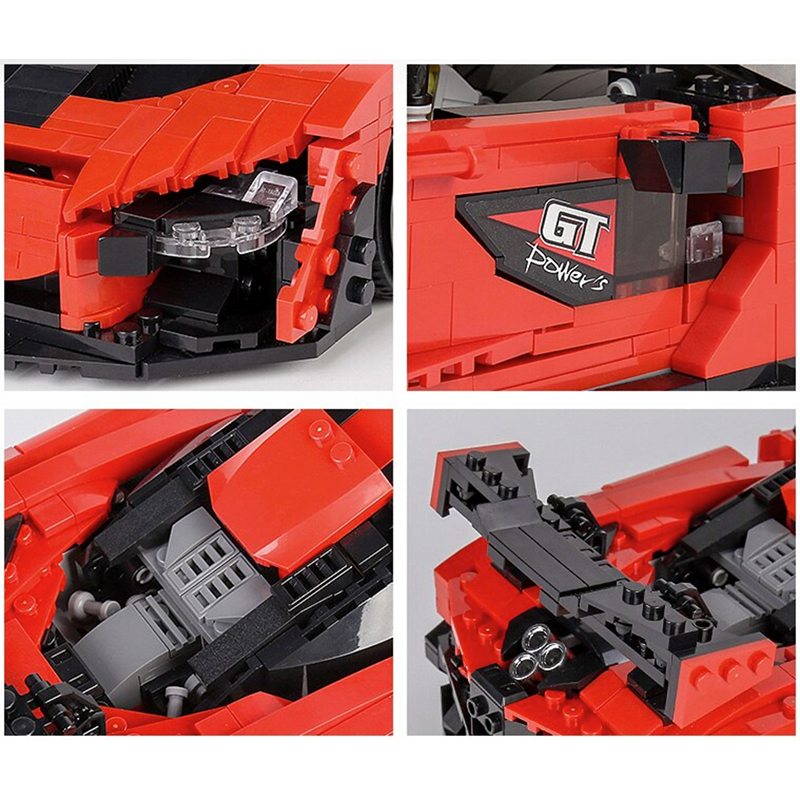 McLaren Senna GTR s set, compatible with Lego