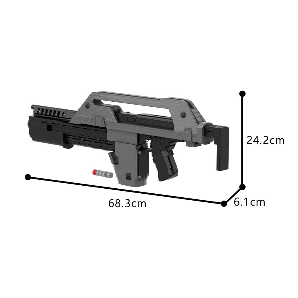 Aliens M41A Pulse Rifle MOC 2296pcs