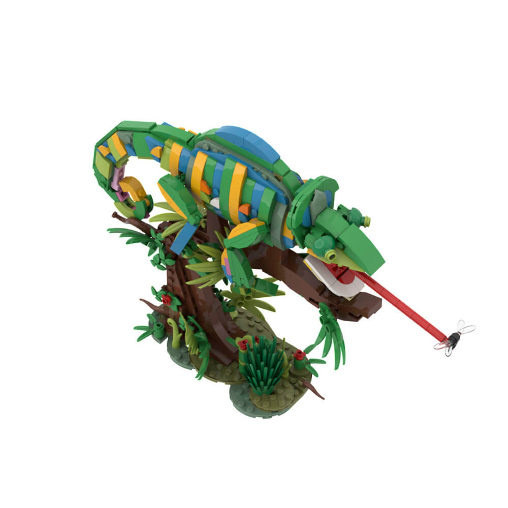 Chameleon MOC 544pcs