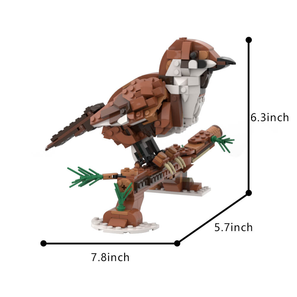 31154 Sparrow MOC 464pcs