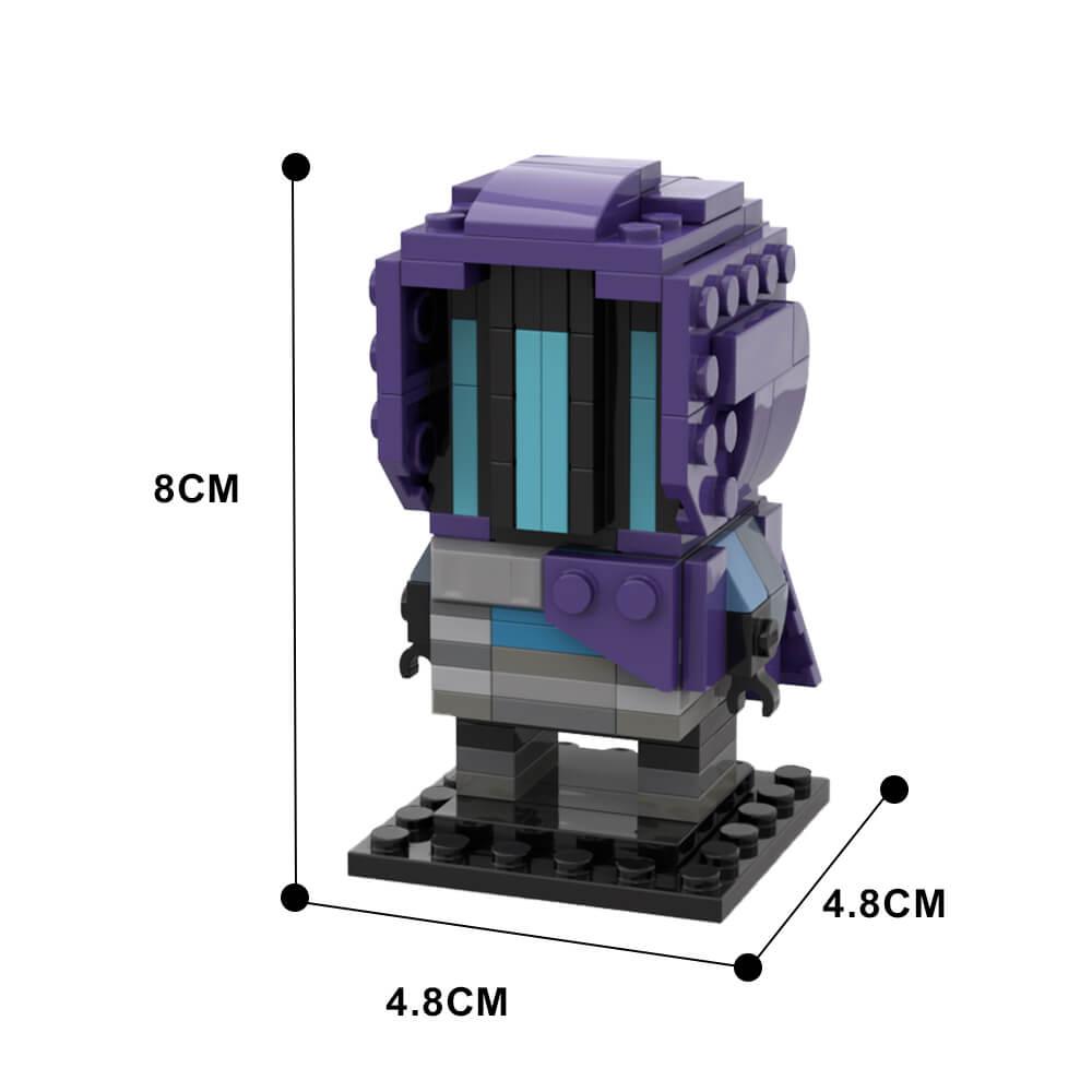 VALORANT Omen Brickheadz MOC 133pcs - Building blocks set - Turbo Moc