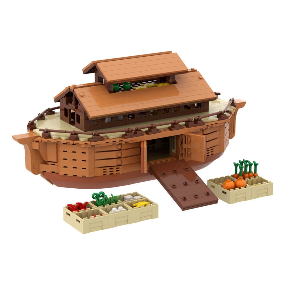 Noah's Ark with Animals MOC 946pcs