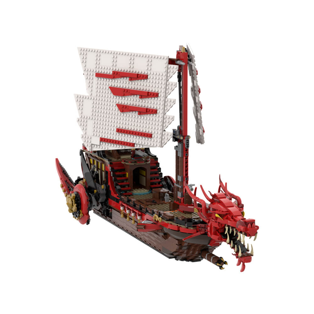 Legacy Destiny'S Bounty Ship MOC 3089pcs