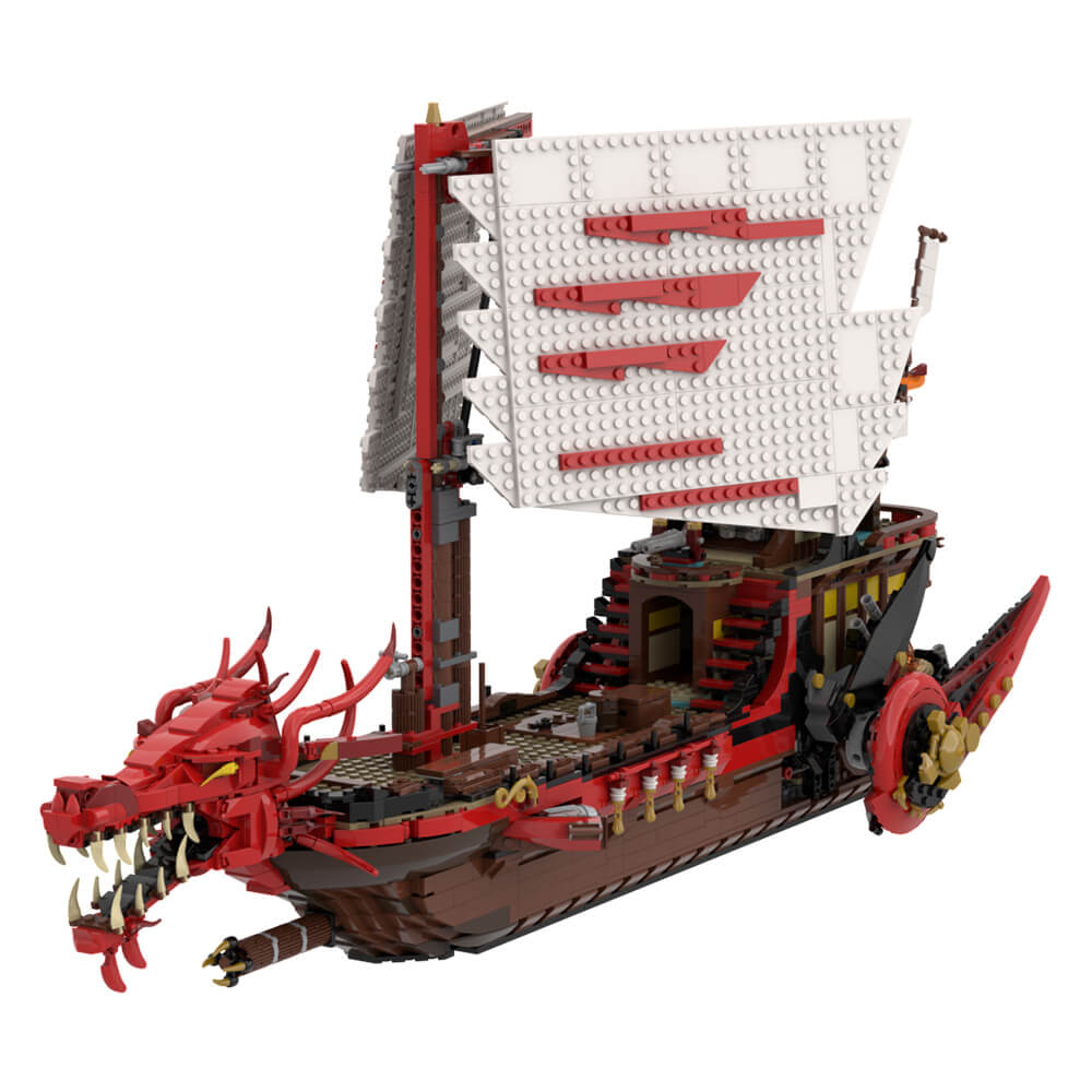 Legacy Destiny'S Bounty Ship MOC 3089pcs