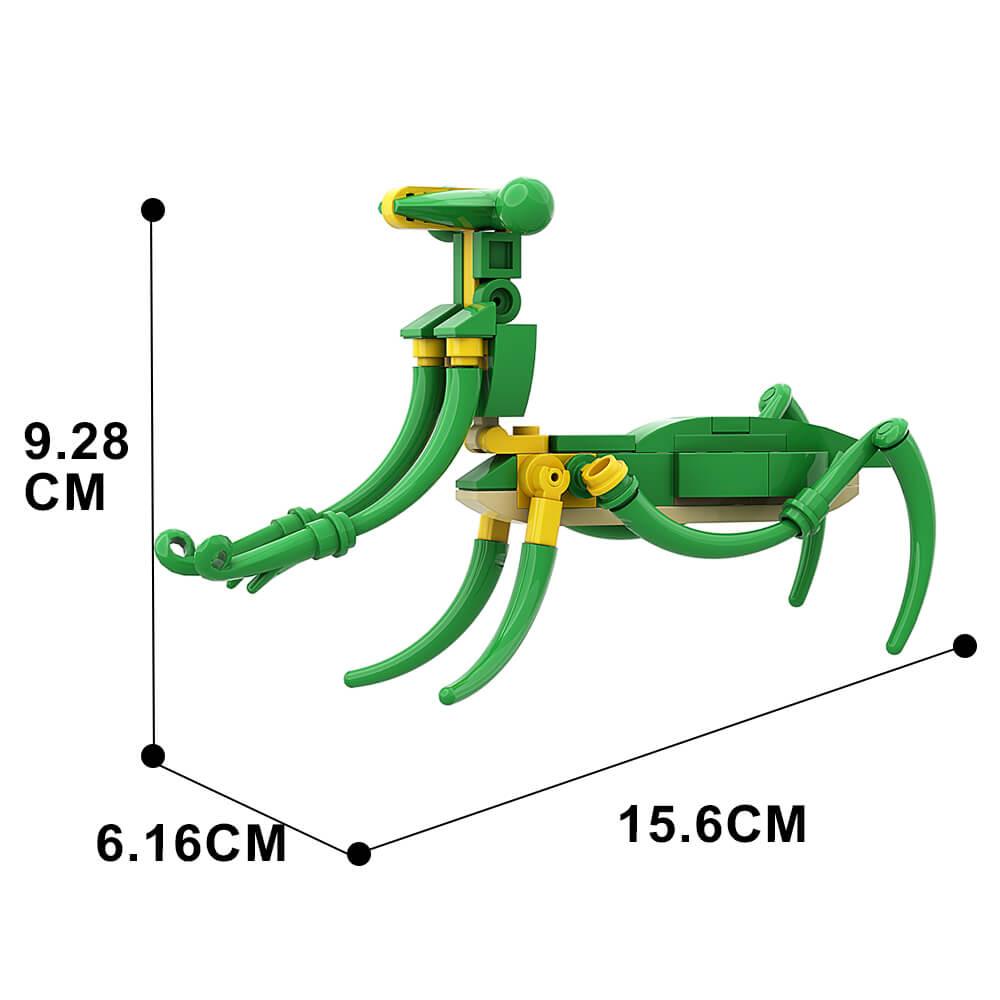 Praying mantis MOC 66pcs