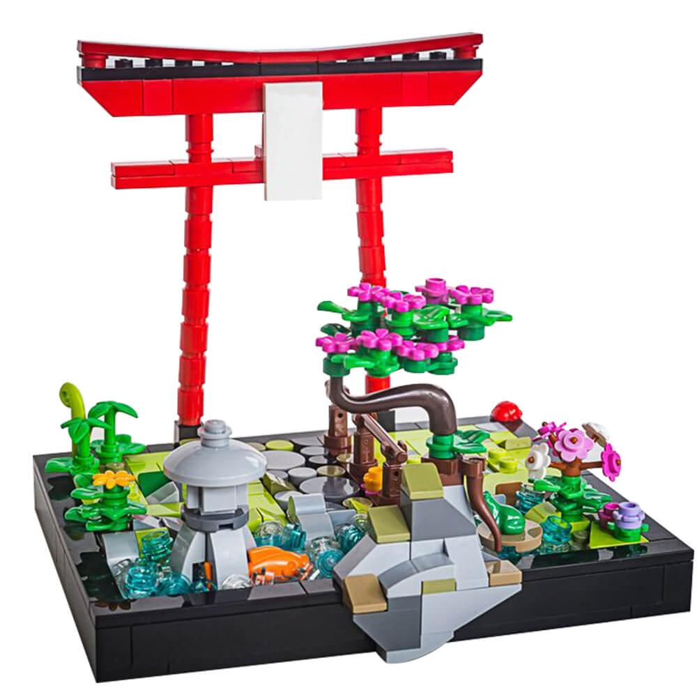 Japanese garden for Brickheadz MOC 349pcs - Building blocks set - Turbo Moc