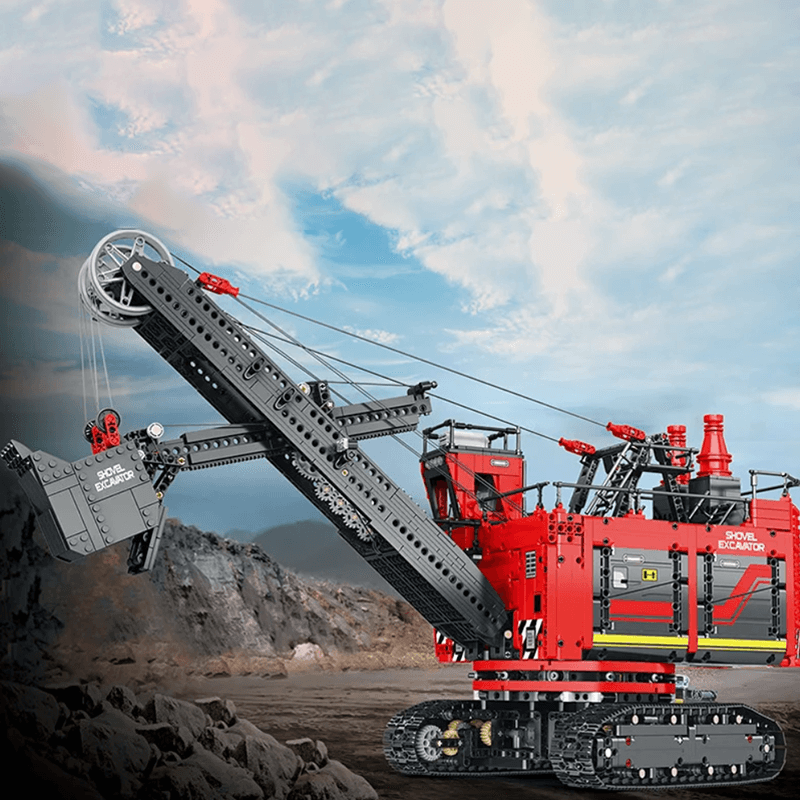 Power Shovel Excavator 2968pcs