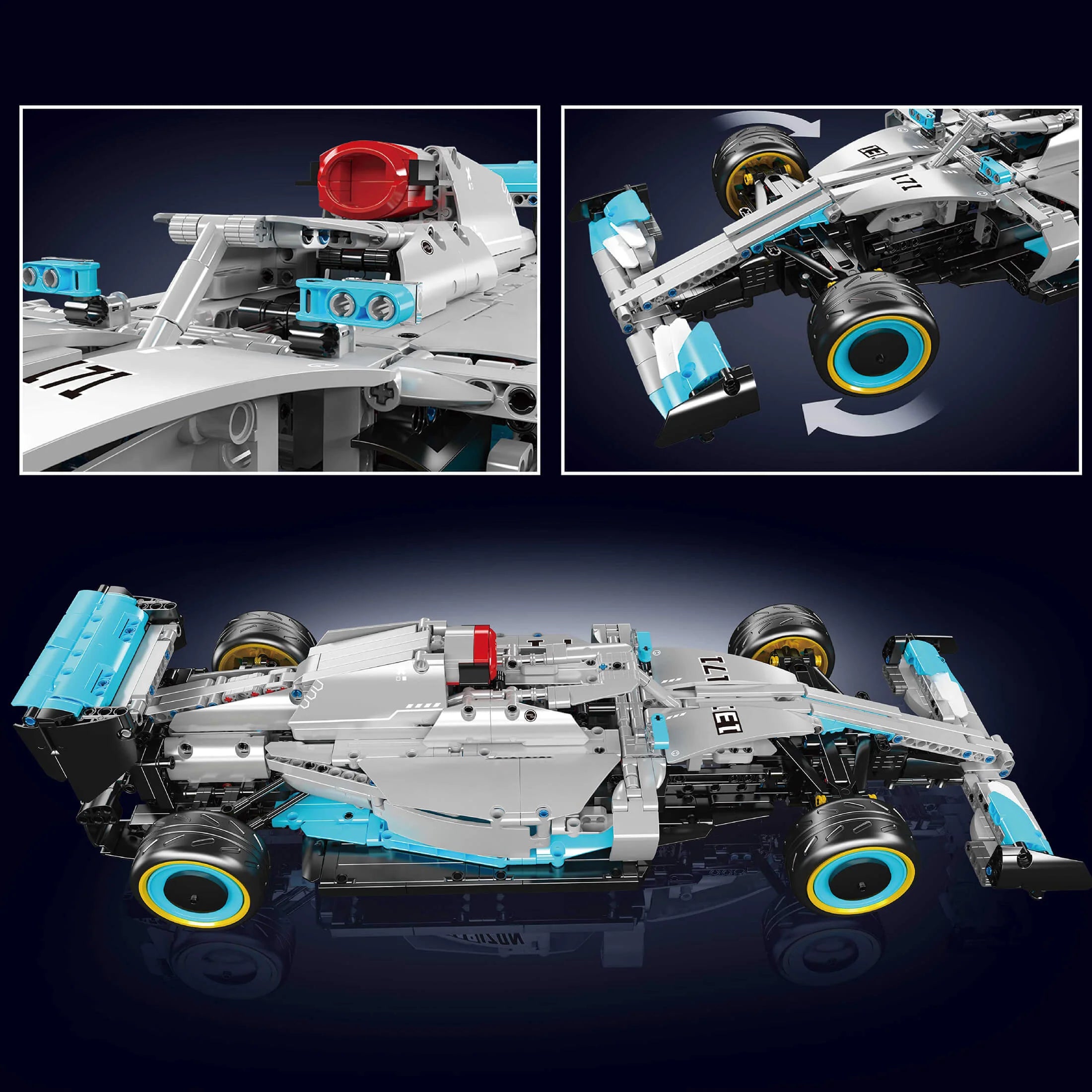 F1 2020 Championship Winner 1256pcs-Turbo Moc